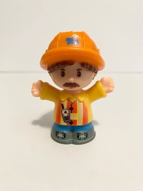 4/$20 Little People Construction Crew Action Figure Person Dollhouse Toy 🛑
